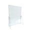 Azar Displays Counter Cashier Shield, Sneeze Guard, Clear Acrylic Protective Barrier. Adjstbl to two heights, 2PK 179822 - alternate 1